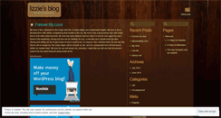 Desktop Screenshot of lizzie200.wordpress.com