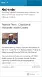 Mobile Screenshot of ndirande.wordpress.com