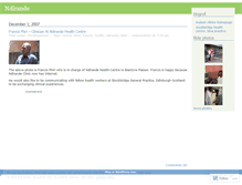 Tablet Screenshot of ndirande.wordpress.com