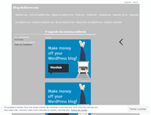 Tablet Screenshot of mulheresnua.wordpress.com