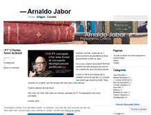 Tablet Screenshot of oarnaldojabor.wordpress.com