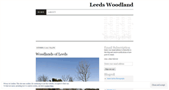 Desktop Screenshot of leedswoodland.wordpress.com