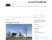 Tablet Screenshot of leedswoodland.wordpress.com