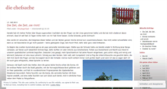 Desktop Screenshot of diechefsache.wordpress.com