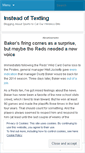 Mobile Screenshot of insteadoftexting.wordpress.com