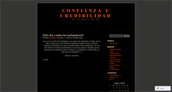 Desktop Screenshot of confianzaypr.wordpress.com