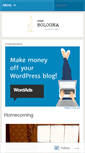 Mobile Screenshot of ciaobologna.wordpress.com