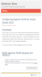 Mobile Screenshot of elektron9.wordpress.com