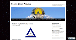 Desktop Screenshot of cosmicdreamweaving.wordpress.com