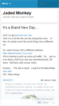 Mobile Screenshot of jadedmonkey.wordpress.com