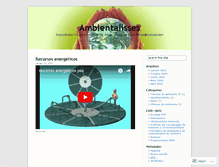 Tablet Screenshot of ambientalissesesev.wordpress.com