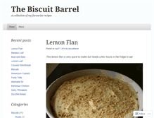 Tablet Screenshot of biscuitbarrel.wordpress.com