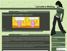 Tablet Screenshot of curvette.wordpress.com