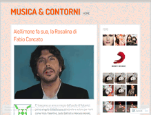 Tablet Screenshot of musicaecontorni.wordpress.com