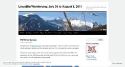 Desktop Screenshot of lbw2011.wordpress.com