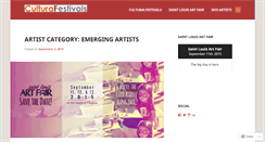 Desktop Screenshot of culturalfestivals.wordpress.com
