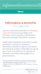 Mobile Screenshot of informaticoadomicilio1.wordpress.com