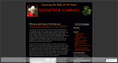 Desktop Screenshot of kennethcarroll.wordpress.com