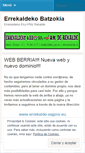 Mobile Screenshot of errekalde.wordpress.com