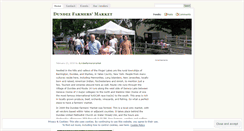 Desktop Screenshot of dundeefarmersmarket.wordpress.com