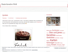 Tablet Screenshot of kreativbydaniela.wordpress.com