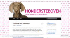 Desktop Screenshot of hondersteboven.wordpress.com