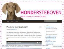 Tablet Screenshot of hondersteboven.wordpress.com