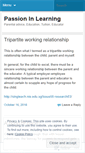 Mobile Screenshot of passioninlearning.wordpress.com