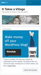 Mobile Screenshot of greatvillage.wordpress.com