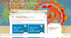 Desktop Screenshot of lucygracesmom.wordpress.com