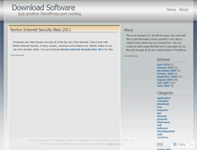 Tablet Screenshot of downloadic.wordpress.com