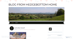 Desktop Screenshot of hedgebottomhome.wordpress.com