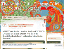 Tablet Screenshot of girlgetyourselftogetherconference.wordpress.com