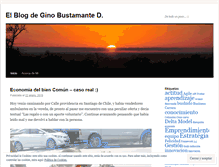 Tablet Screenshot of ginobustamante.wordpress.com