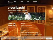Tablet Screenshot of elsuribachi.wordpress.com