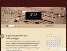 Tablet Screenshot of fet23.wordpress.com