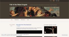 Desktop Screenshot of fallofrebelangels.wordpress.com
