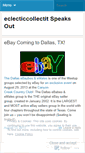 Mobile Screenshot of eclecticcollectit.wordpress.com