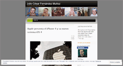 Desktop Screenshot of jcfmunoz.wordpress.com
