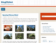Tablet Screenshot of bloglifehot.wordpress.com