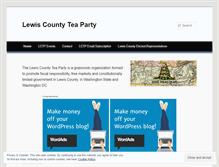 Tablet Screenshot of lctp.wordpress.com