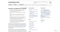 Desktop Screenshot of anstageslicht.wordpress.com