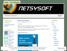 Tablet Screenshot of netsysoft.wordpress.com