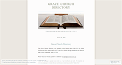 Desktop Screenshot of gracechurches.wordpress.com