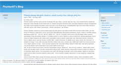 Desktop Screenshot of fkuntan07.wordpress.com