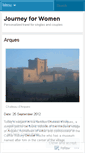 Mobile Screenshot of journeyforwomen.wordpress.com