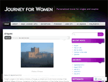 Tablet Screenshot of journeyforwomen.wordpress.com