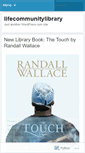 Mobile Screenshot of lifecommunitylibrary.wordpress.com