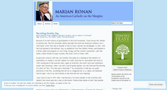 Desktop Screenshot of marianronan.wordpress.com