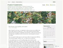 Tablet Screenshot of familygardening.wordpress.com